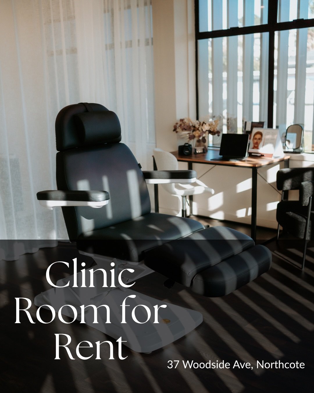 Are you a health, wellness or beauty professional looking for a beautiful, calm space to grow your business?

I&rsquo;m offering my large, light-filled, modern clinic room within a newly refurbished medical and wellness centre, designed to create a w