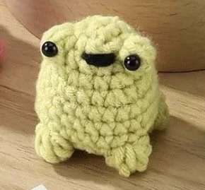 Inspirational Crochet Frog