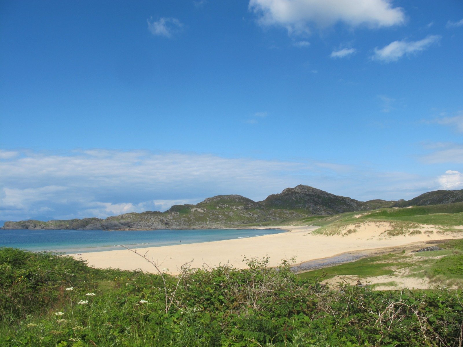 One of Scotland's most spectacular beaches, just waiting to be explored.
