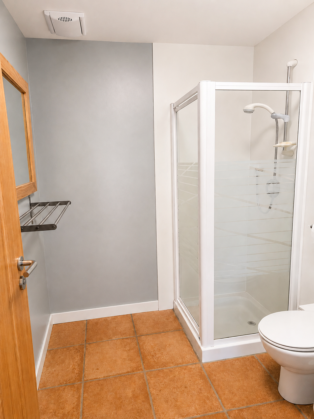 The bathroom for guest bedroom 2