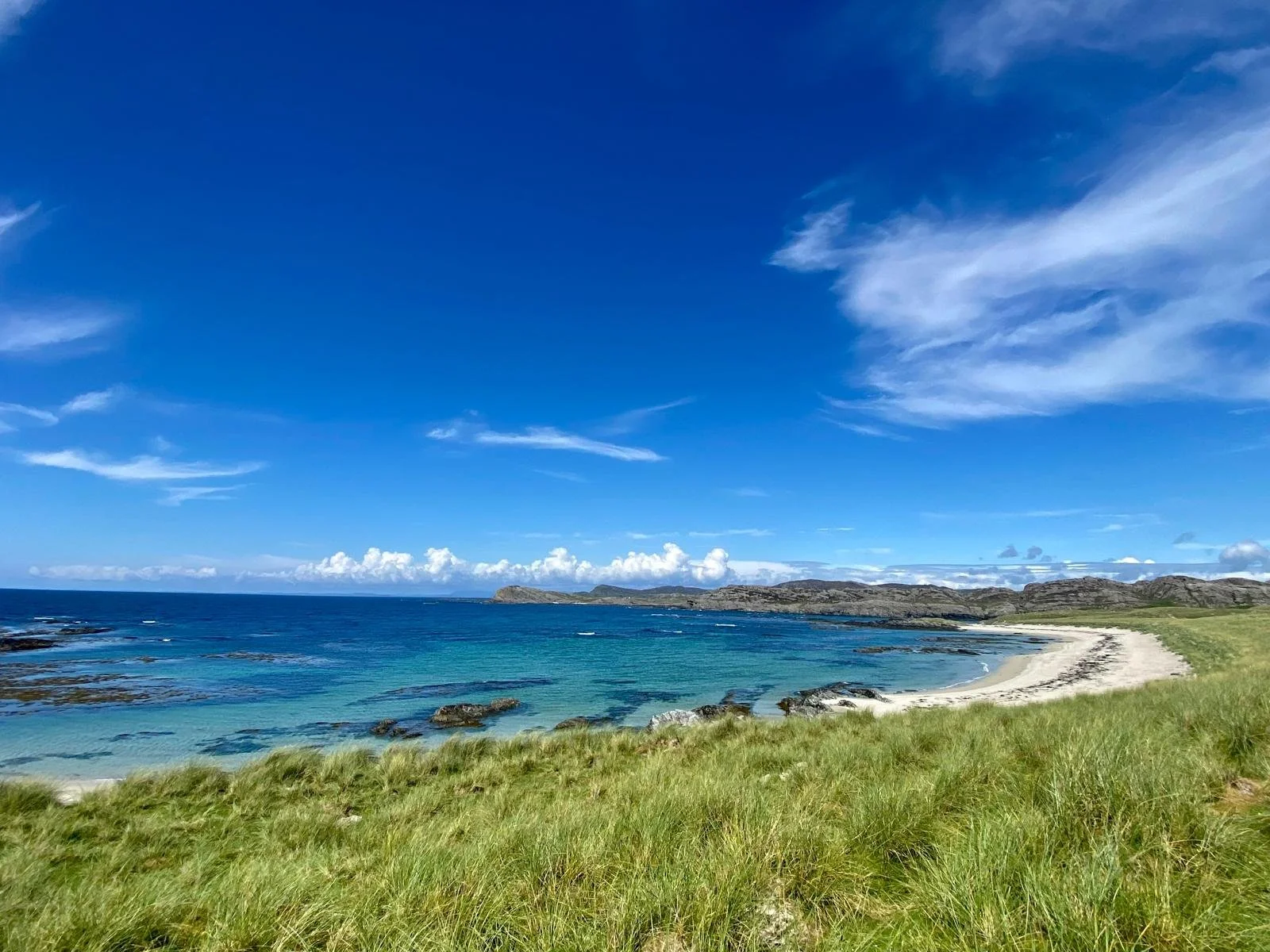 Yet another beautiful Colonsay beach on the Ardskenish peninsula
