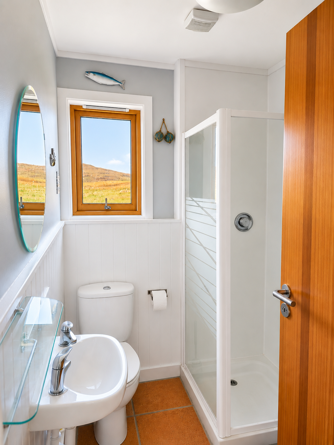 The bathroom for guest bedroom 3