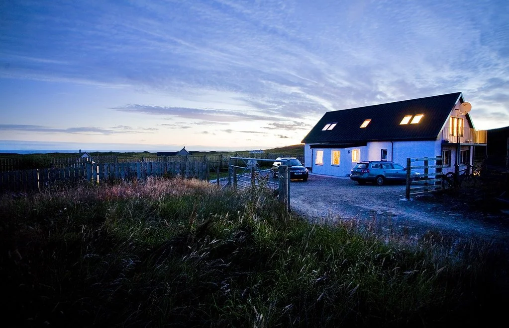 Highfield, looking out to sea