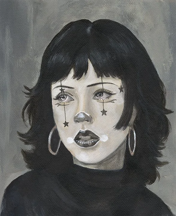 Solita Payasita (Sonrie ahora, llora despues) Archival print
