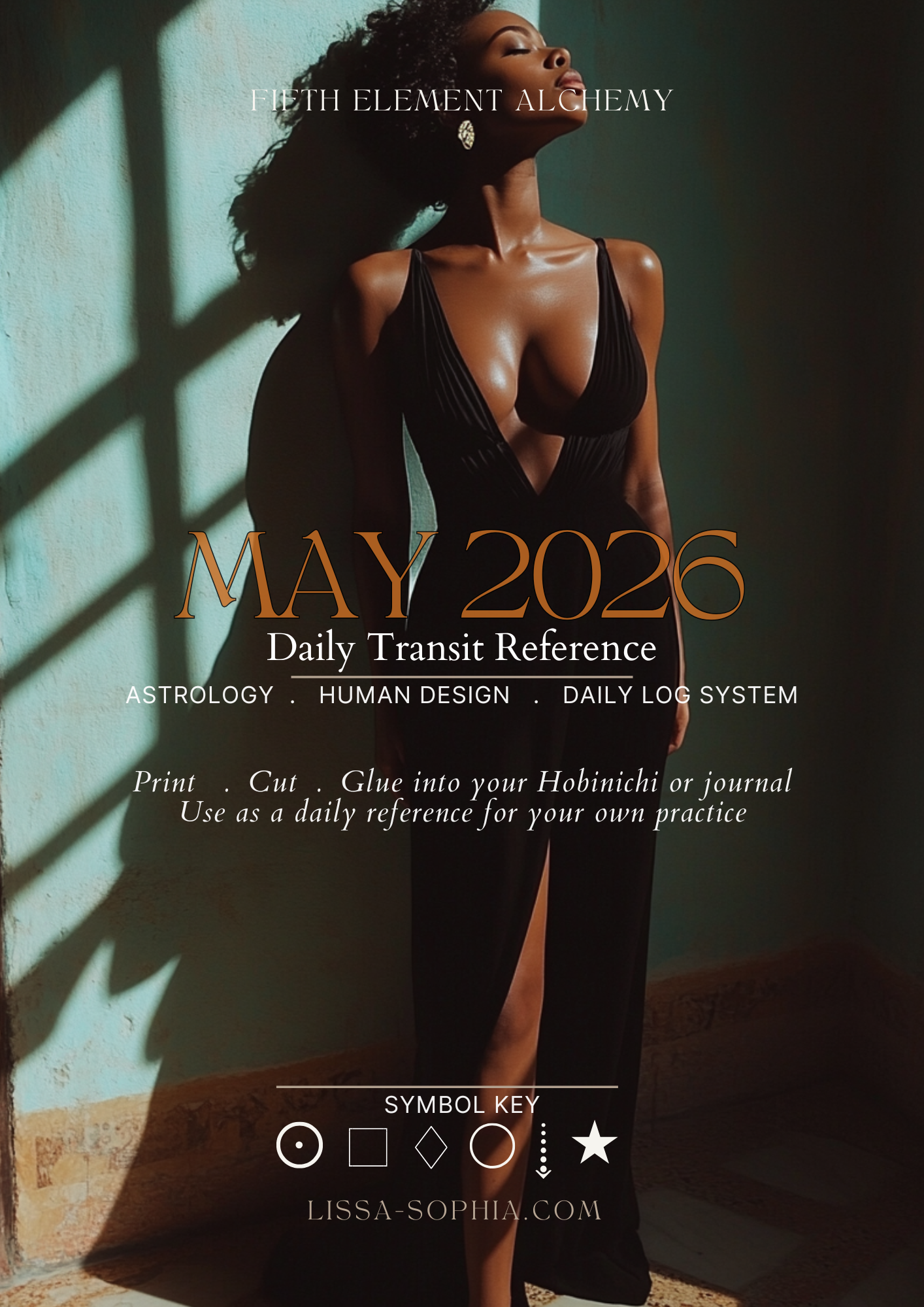 May 2026 Daily Transit Reference Sheet — Astrology & Human Design Log System