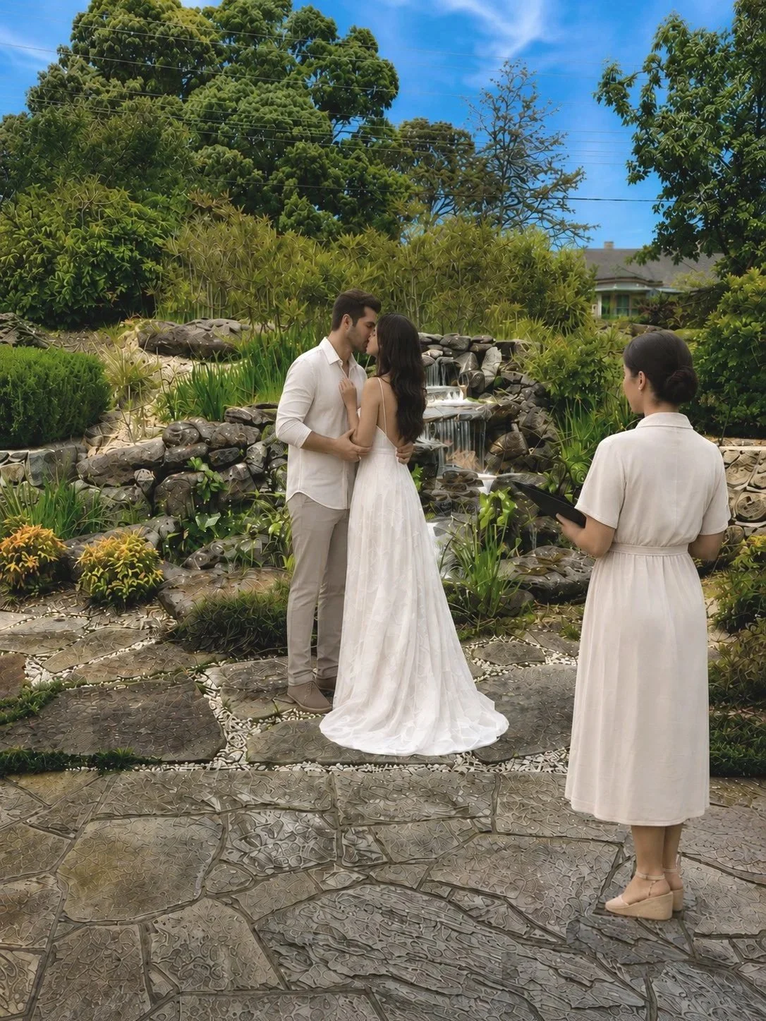 Waterfall Garden Ceremony