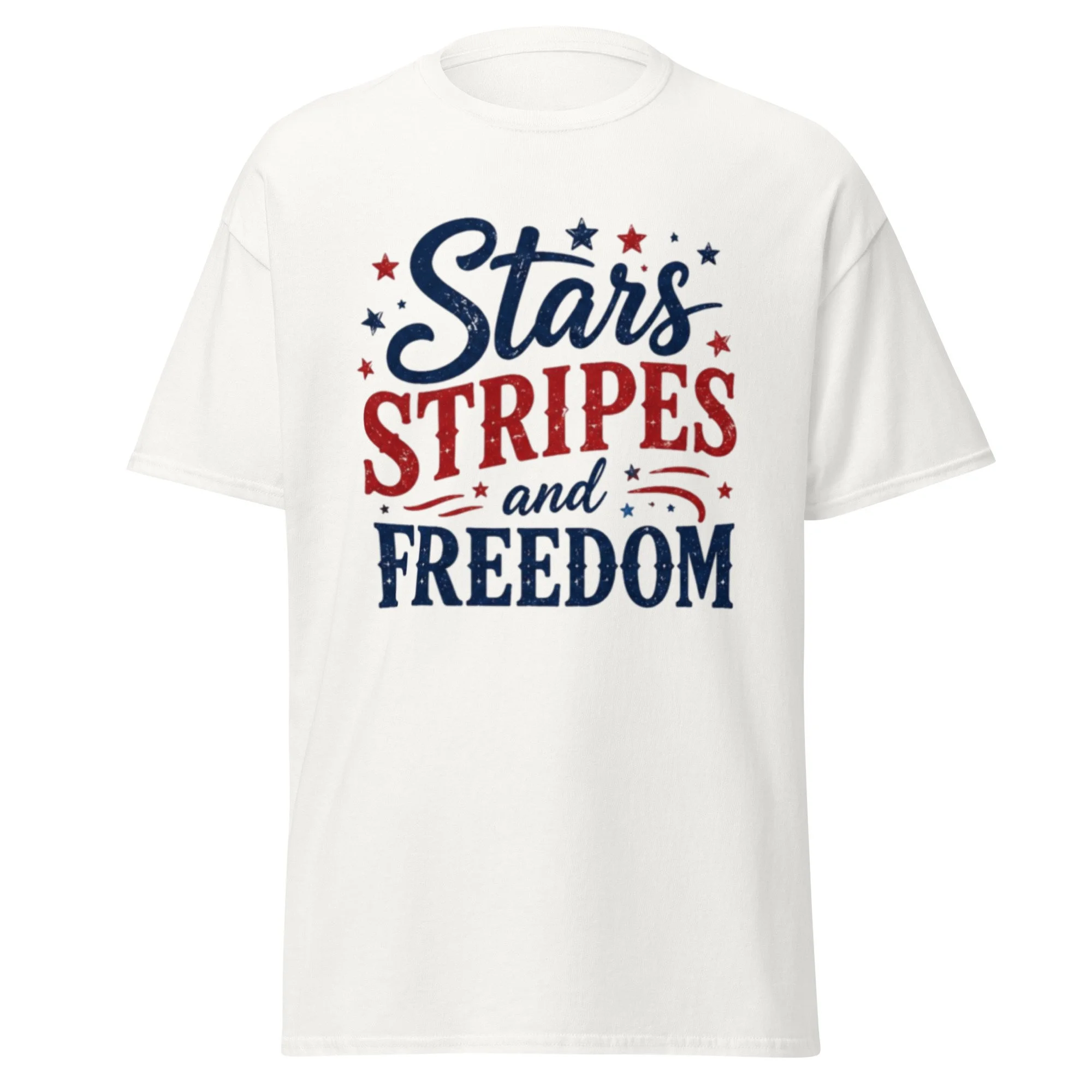 Stars, Stripes, and Freedom | Unisex classic tee