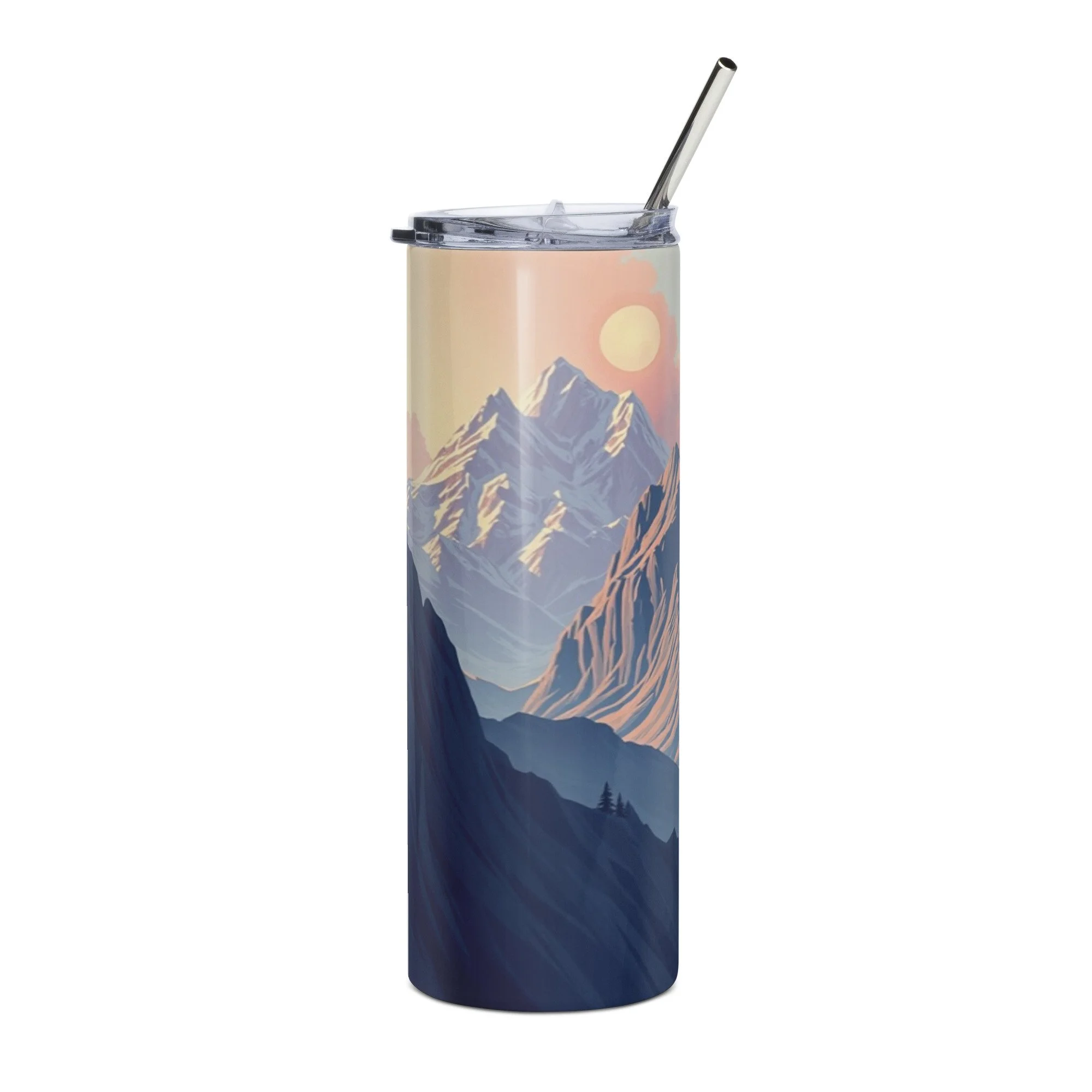 Mountains at Sunset | 20oz Stainless Steel Tumbler