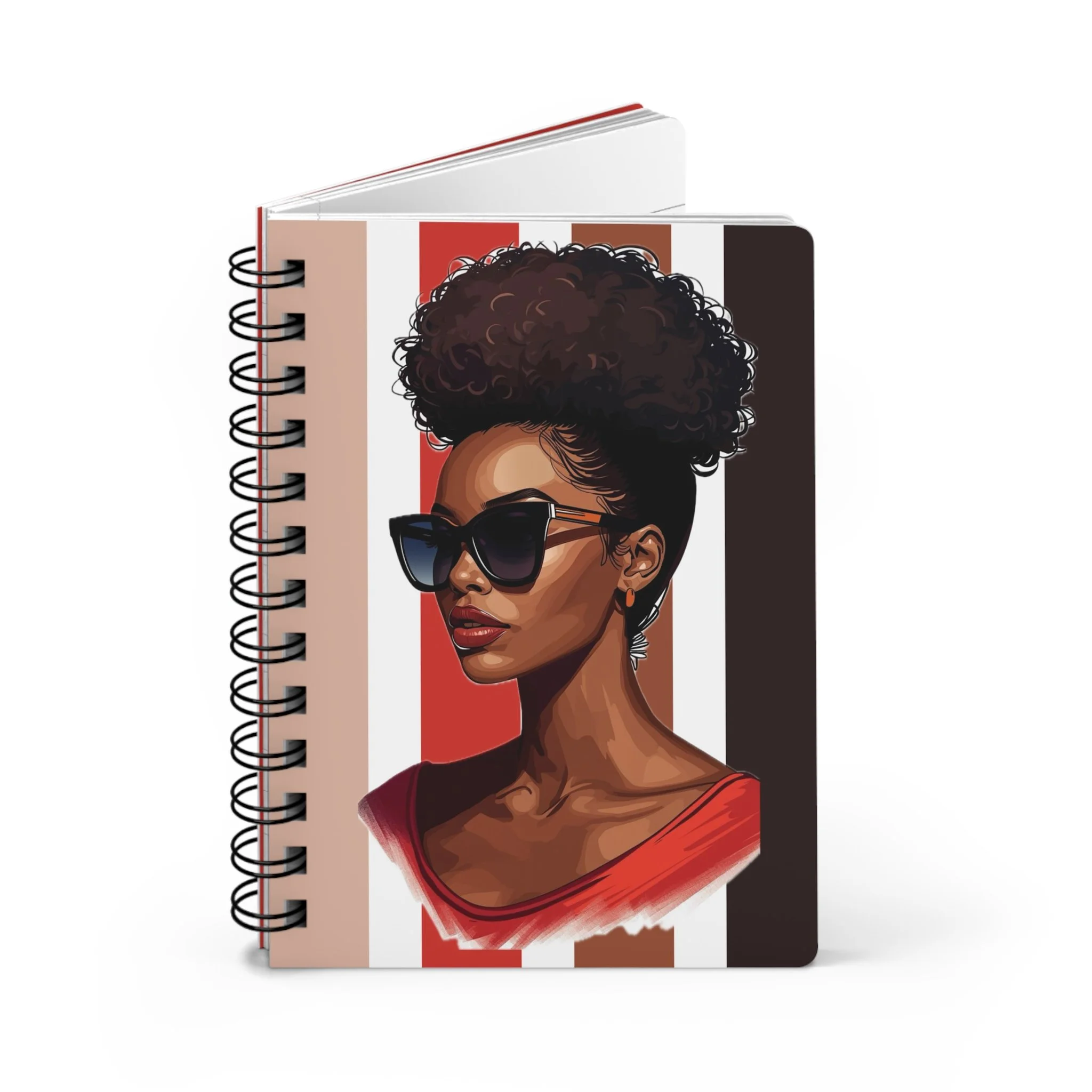 'My Glow Is Not Borrowed' | Spiral Notebook