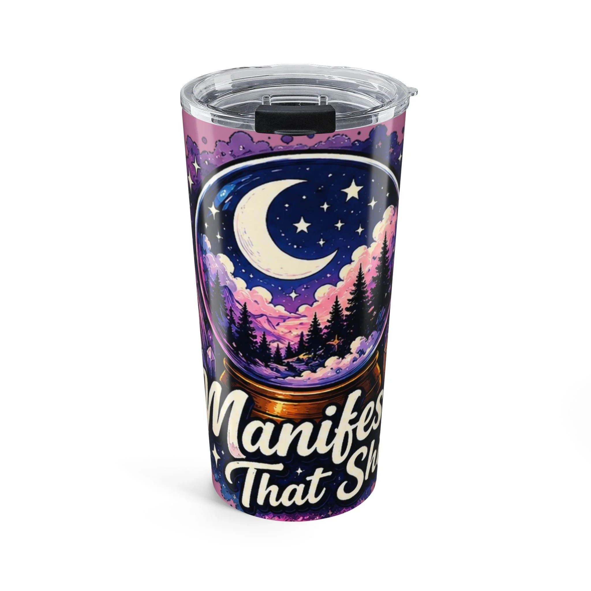 "Manifest That Shit" — Travel Cup | 20oz Stainless Steel Tumbler
