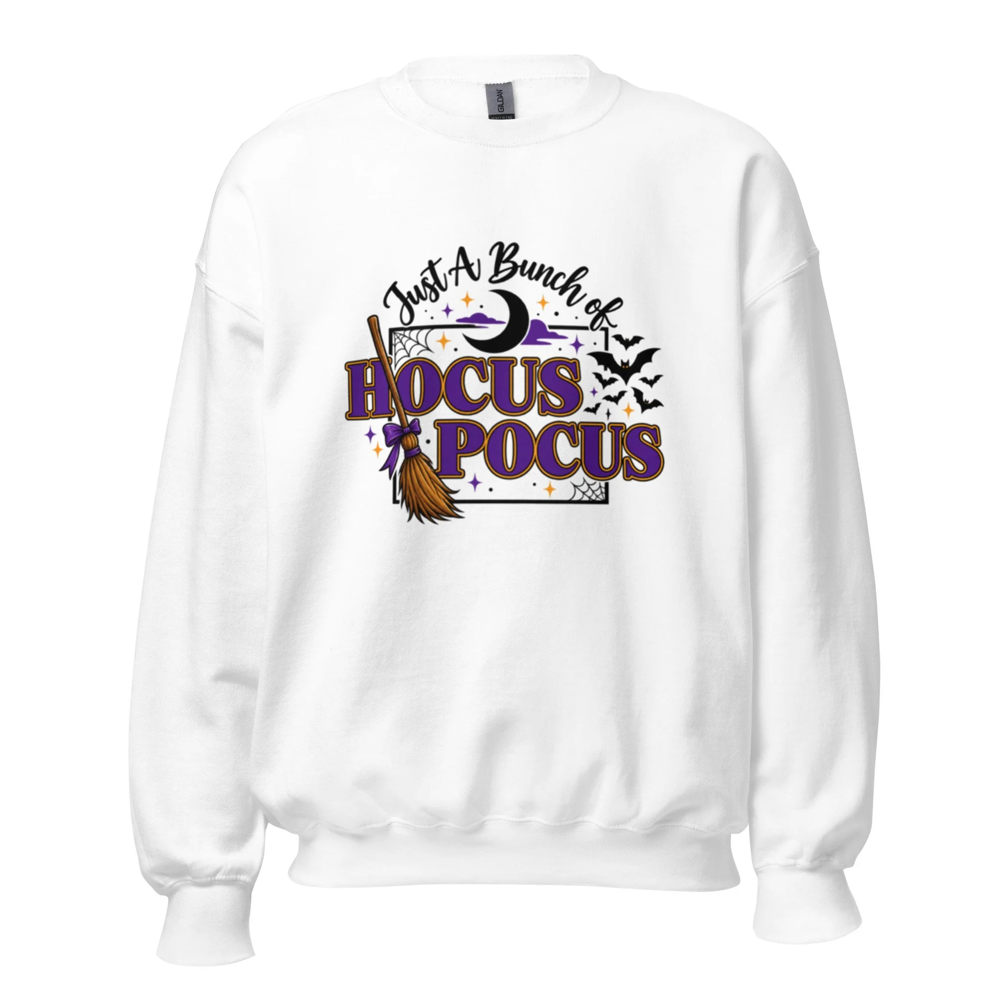 Hocus Pocus T-Shirt — "Just a Bunch of Hocus Pocus" Halloween Unisex Sweatshirt