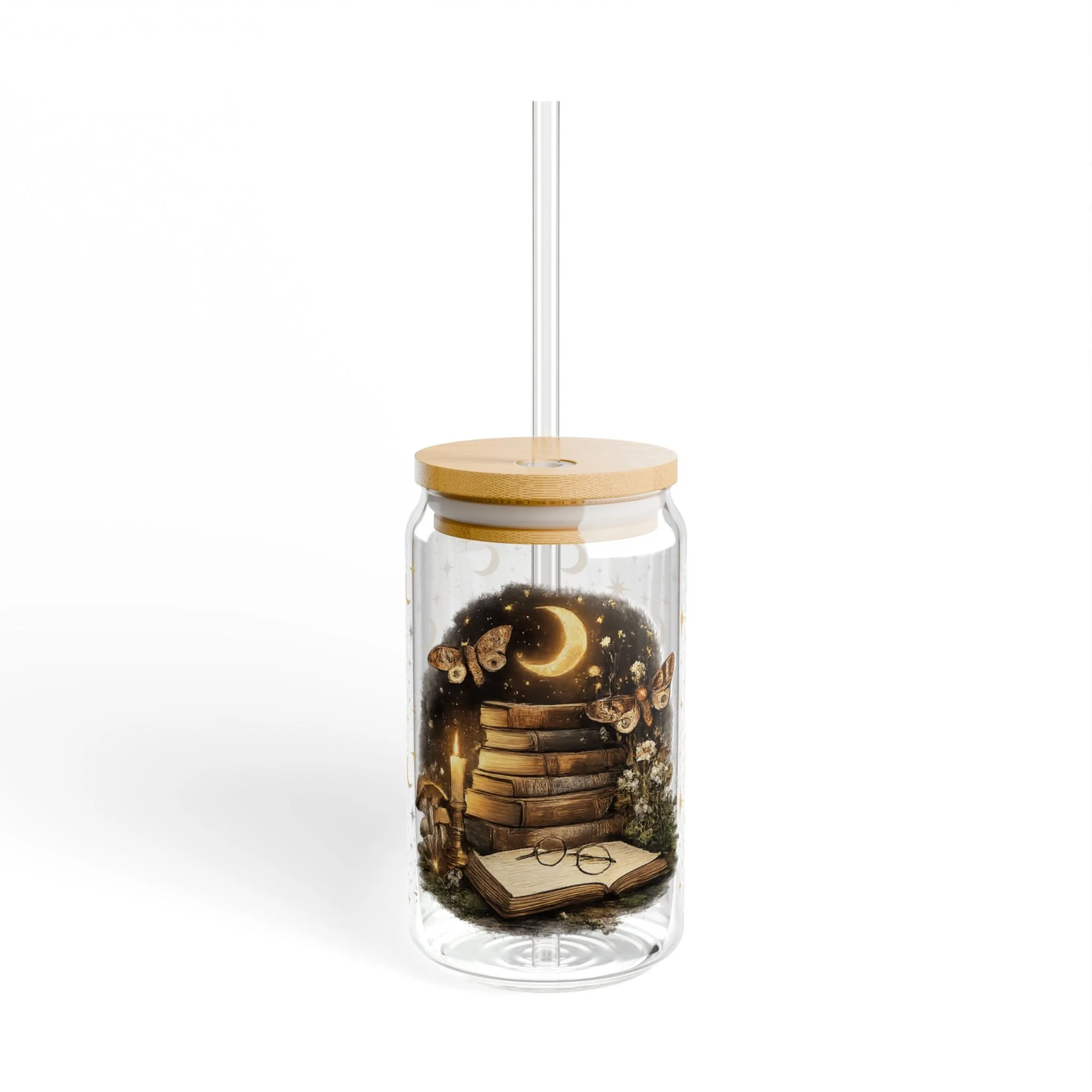 Night Owl Era | 16oz Travel Glass Cup