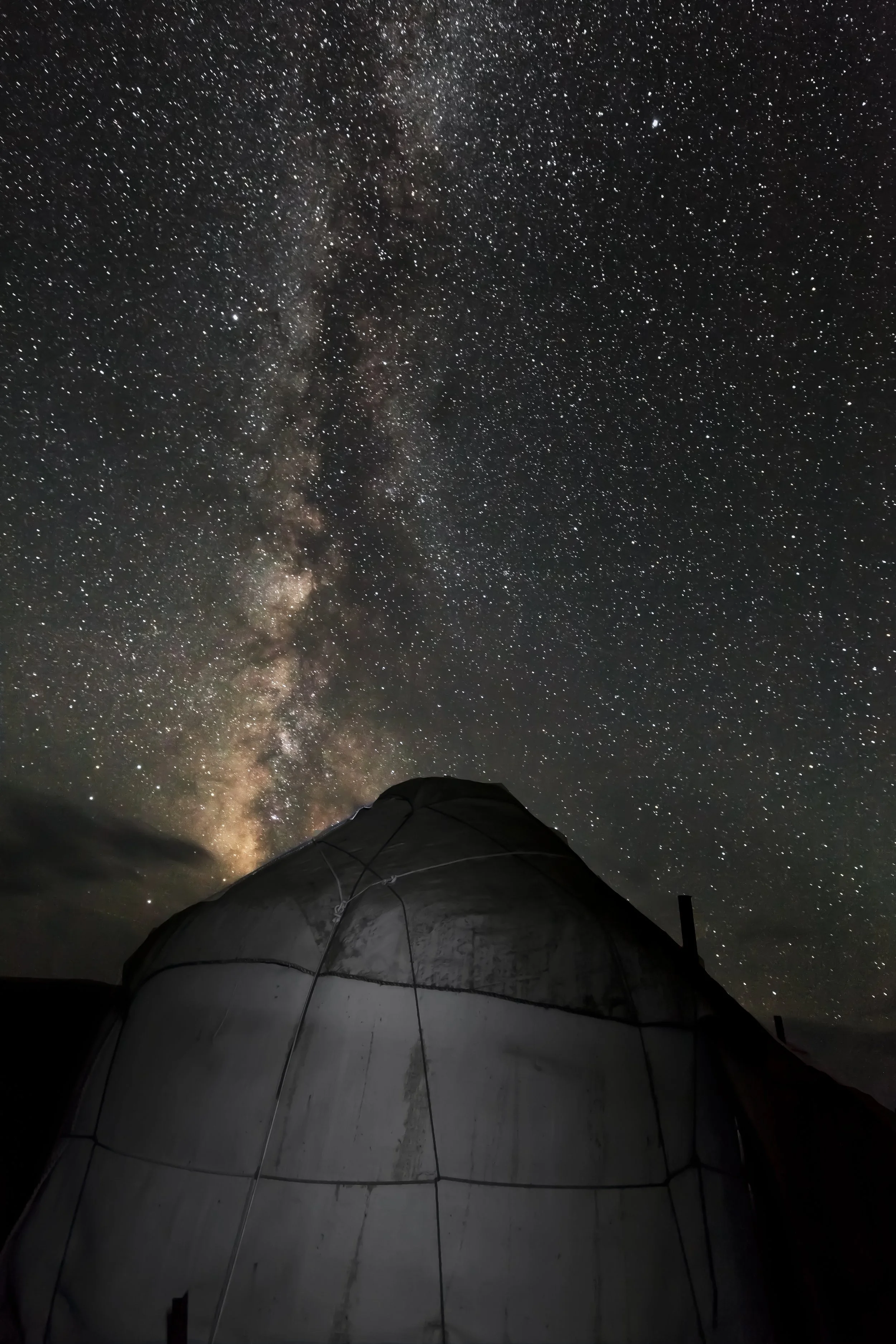 Stargazing at Song-Kul Lake, Kyrgyzstan
