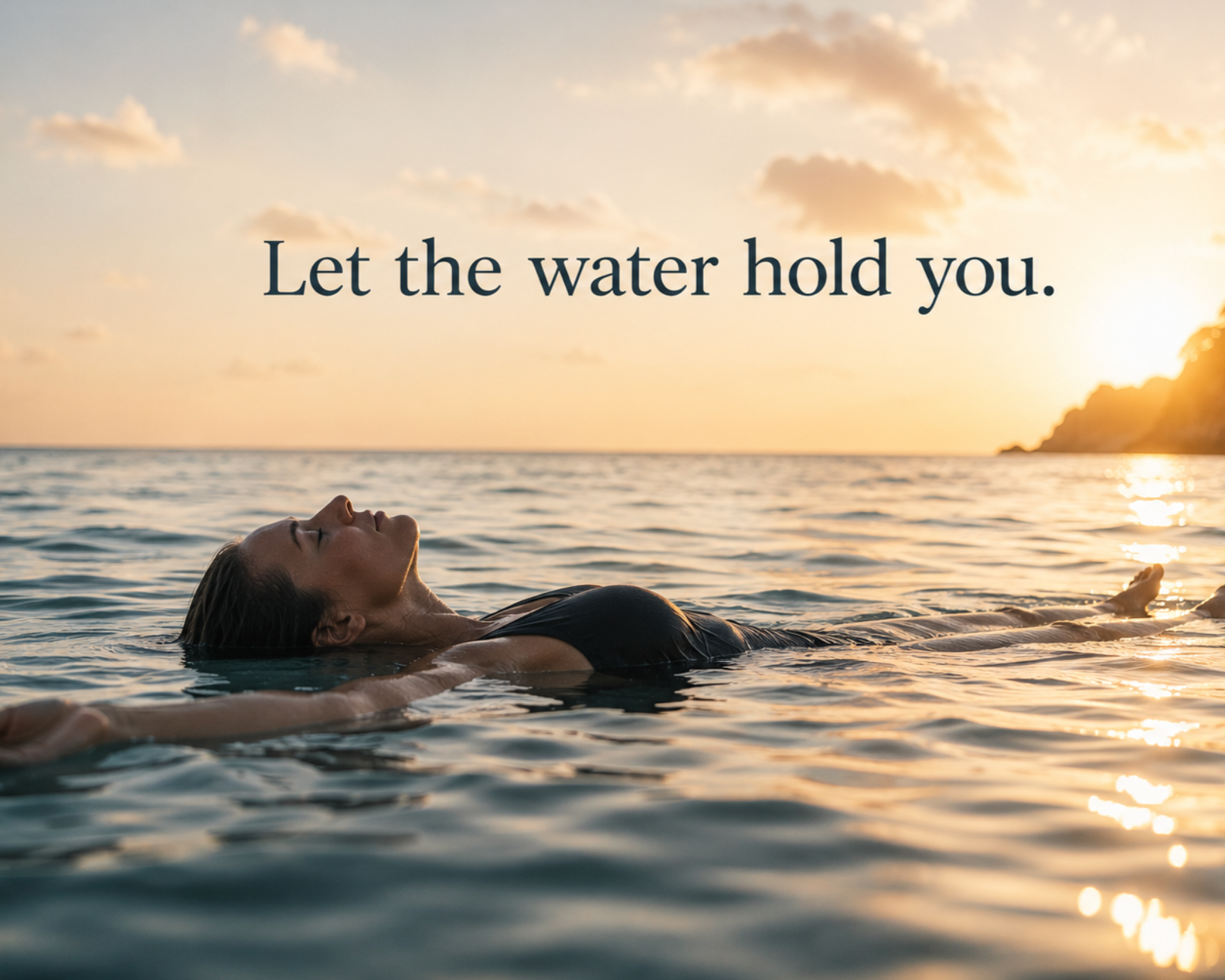 Floating, not sinking