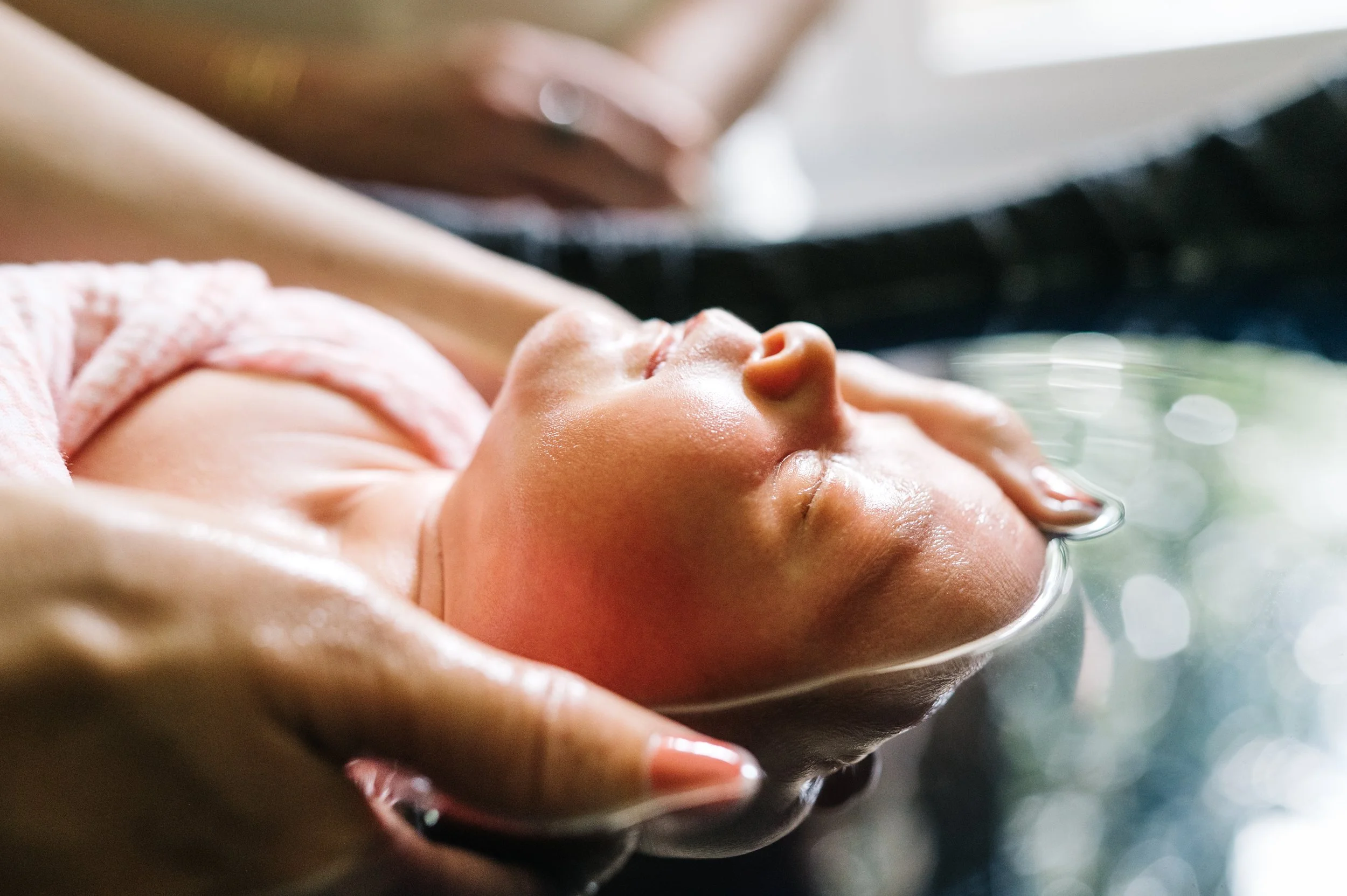 Bain sensorielle Nouveau-né