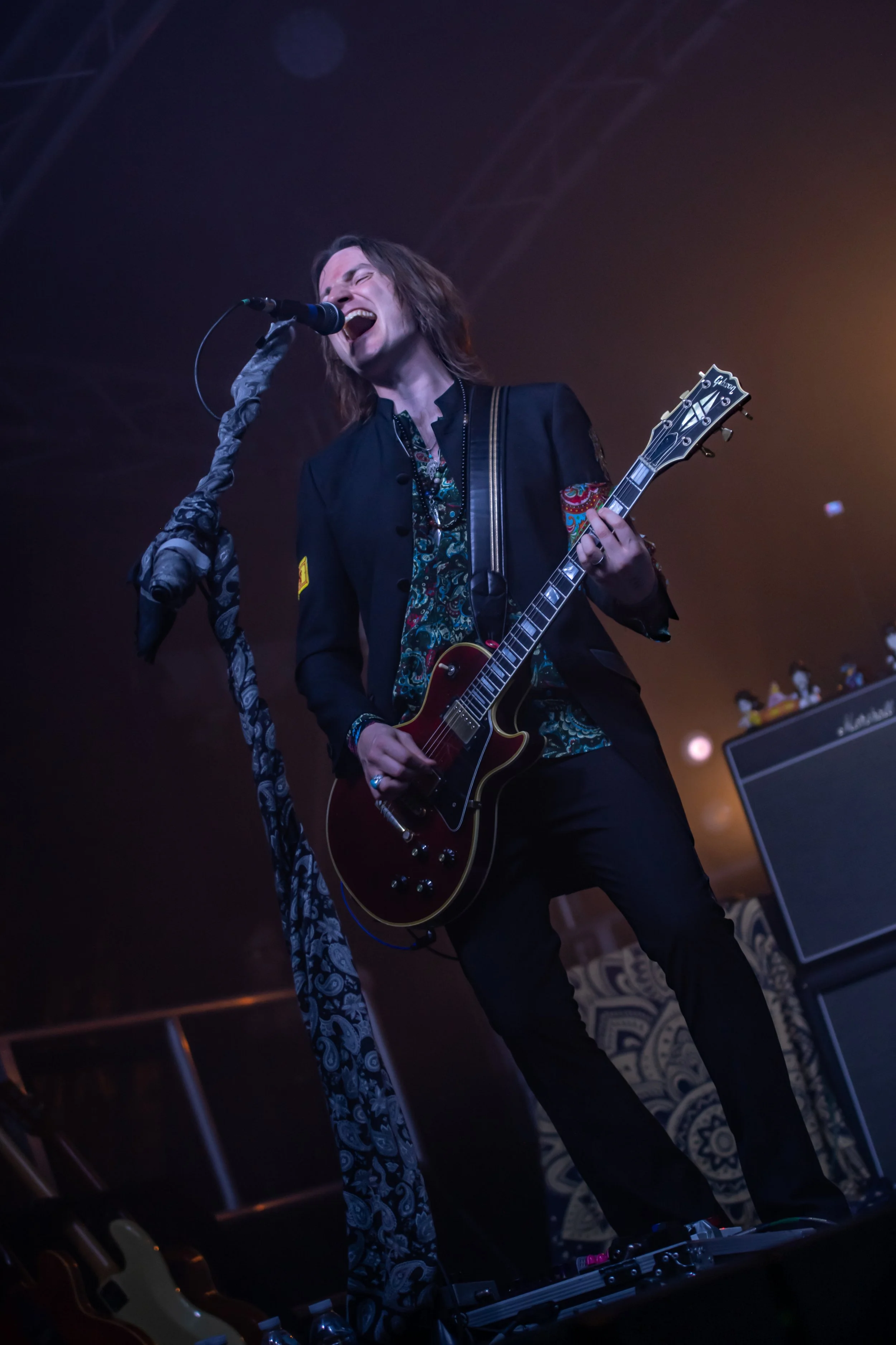 Lead guitarist performing live at Loverocks IX, 18 June 2026. Concert photography by Two Finger Media.