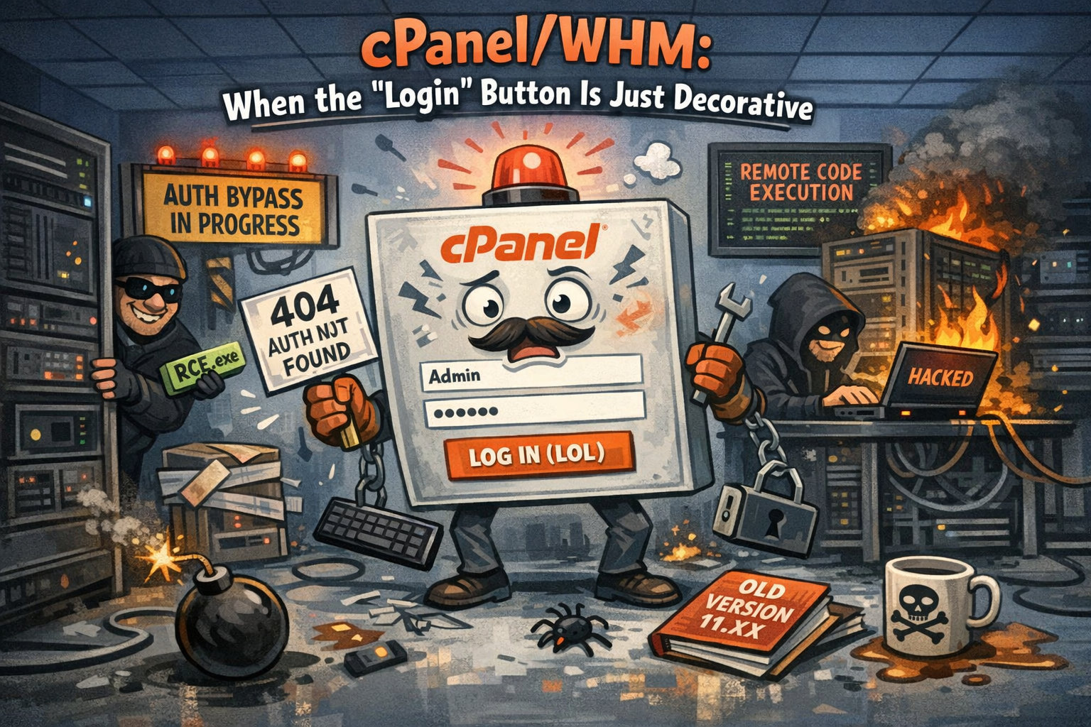 cPanel/WHM: When the “Login” Button Is Just Decorative