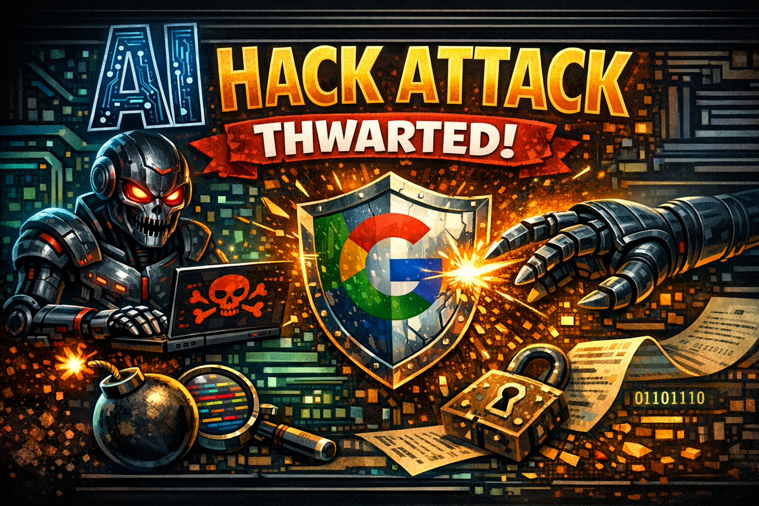 AI Hack Attack Thwarted: Google Catches the Bot With Its Hand in the Zero-Day Jar