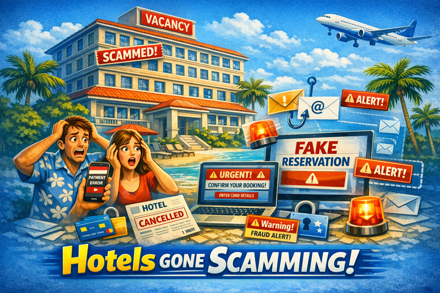 Your Hotel Reservation Comes With a Complimentary Scam (And No Refunds)