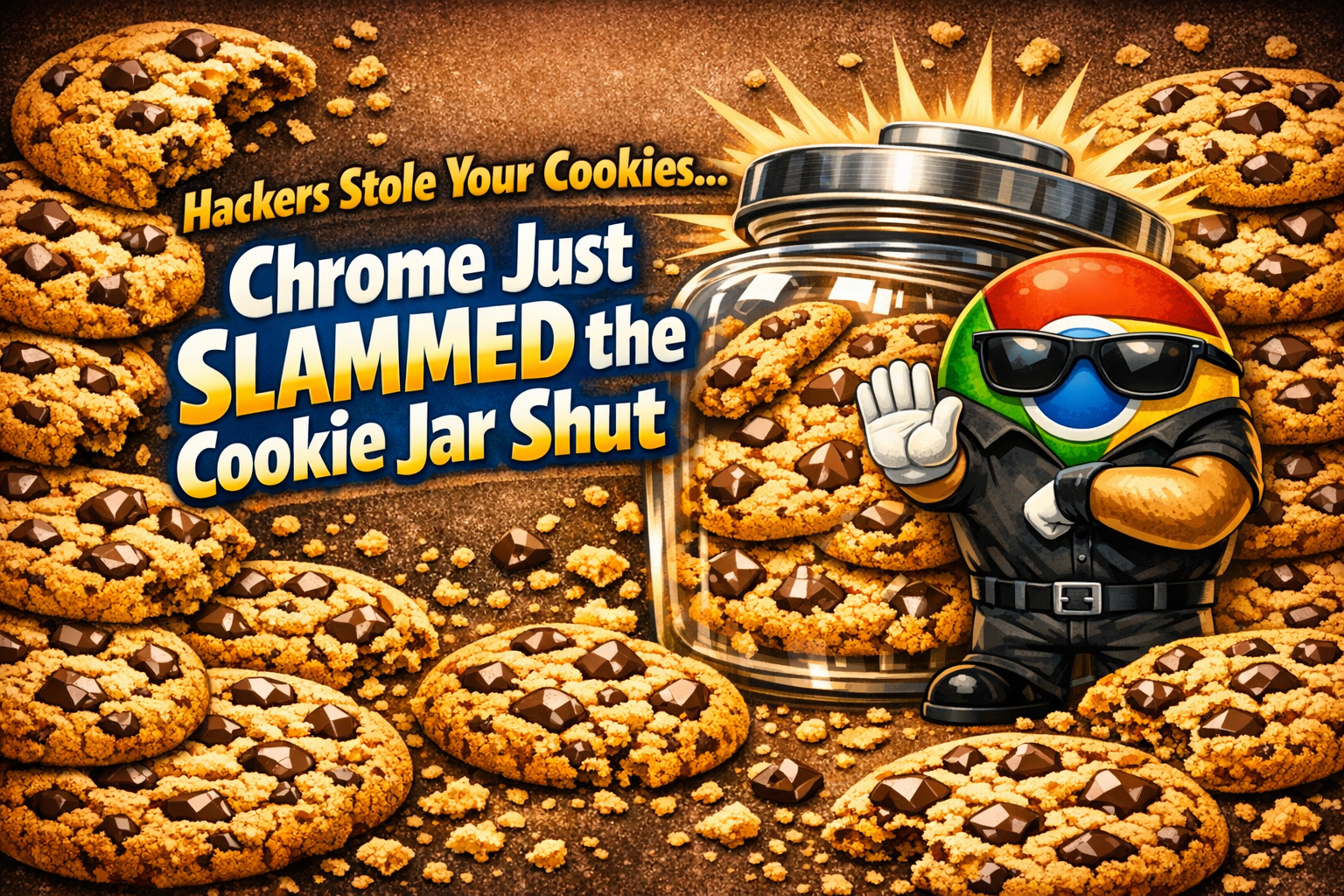 Hackers Stole Your Cookies, Chrome Just Slammed the Cookie Jar Shut!