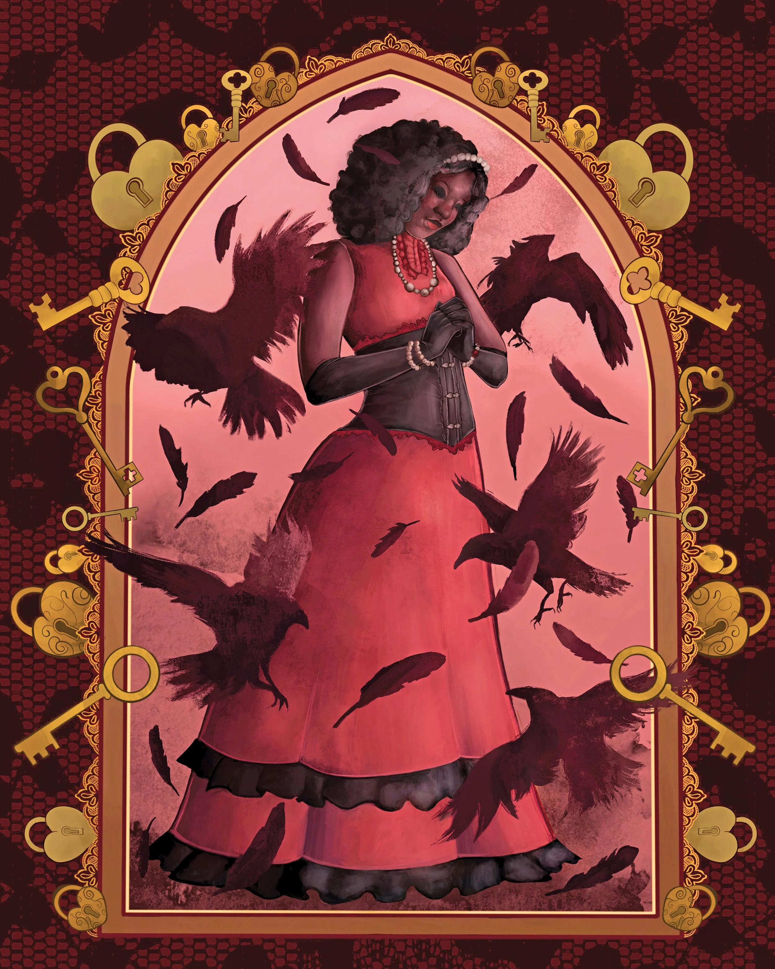 Red Feathers