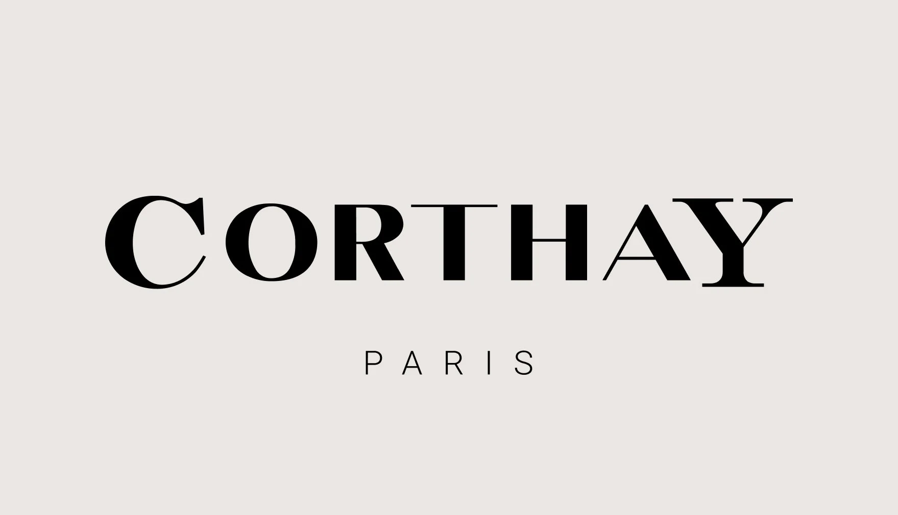 Corthay Paris logo with the brand name in black text on a light background.