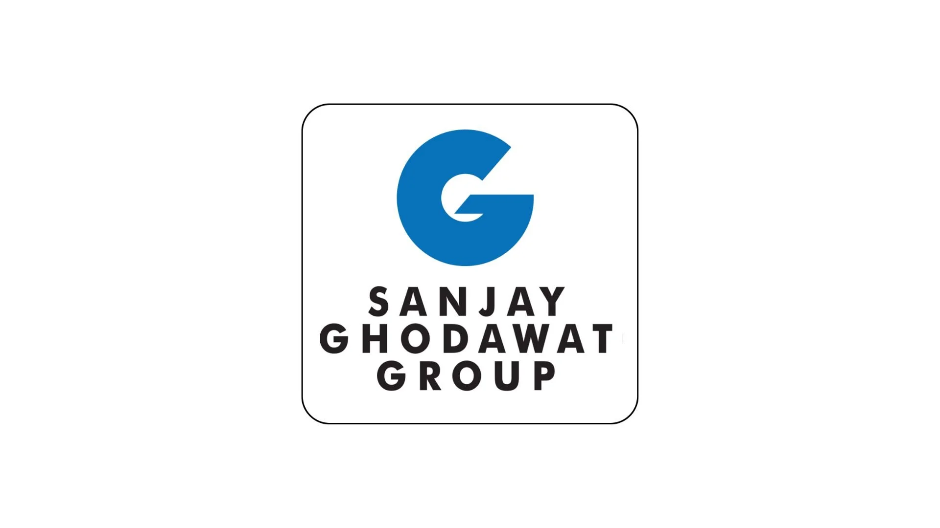 Logo of Sanjay Ghodawat Group featuring a stylized blue letter 'G' and the group's name in bold black text.