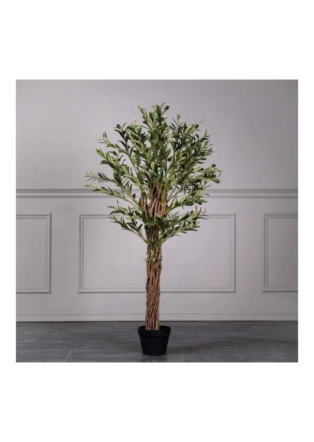 Veštačko drvo maslina zeleno 130cm