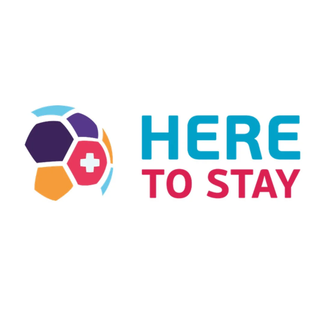 Logo  'HERE TO STAY' 