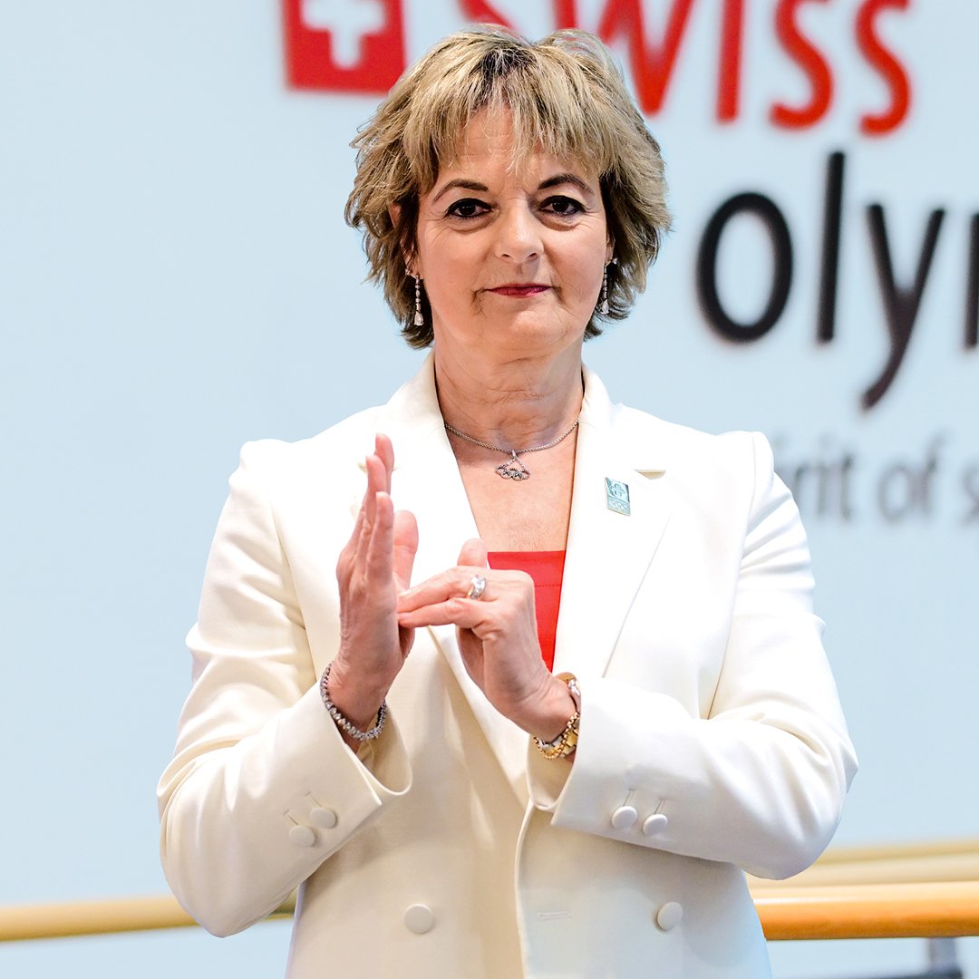 Ruth Metzler-Arnold, Präsidentin Swiss Olympic.