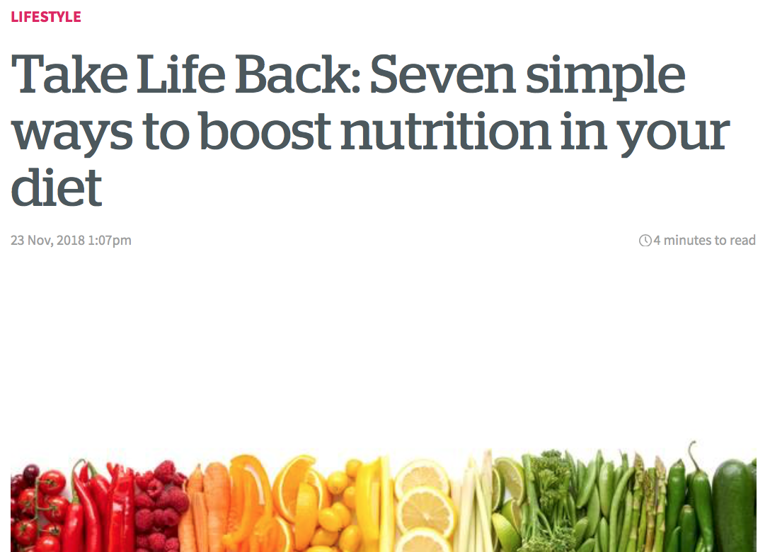 NZ Herald - Boosting Nutrition with Abbie