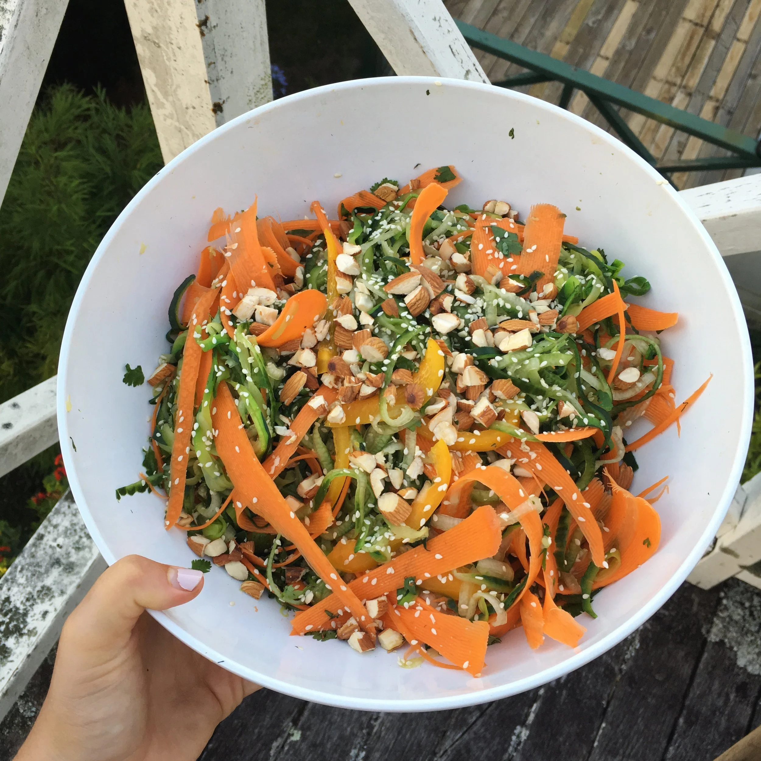 Zesty Lime &amp; Chicken Summer Salad