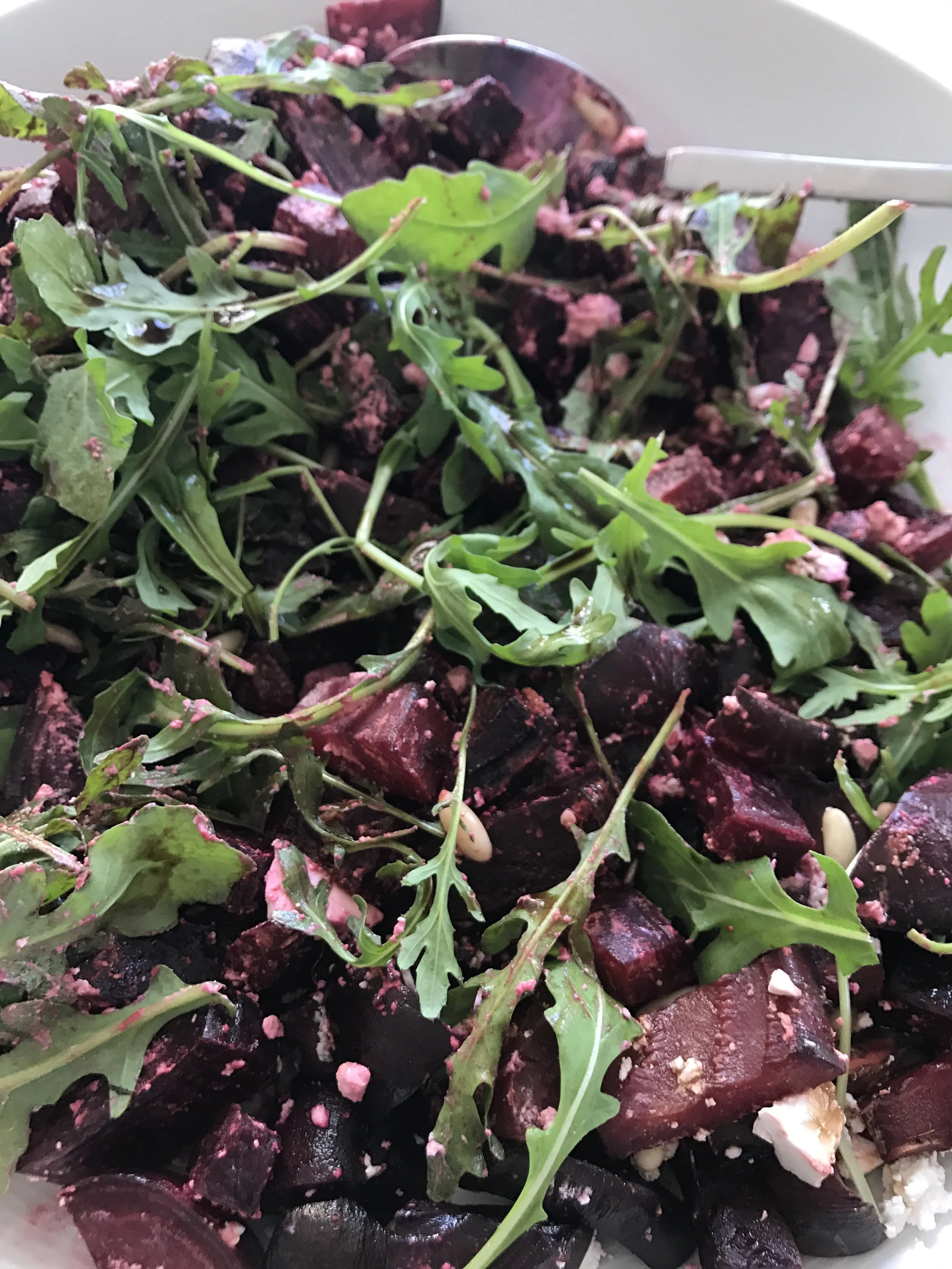 Roasted Beetroot and Feta Salad