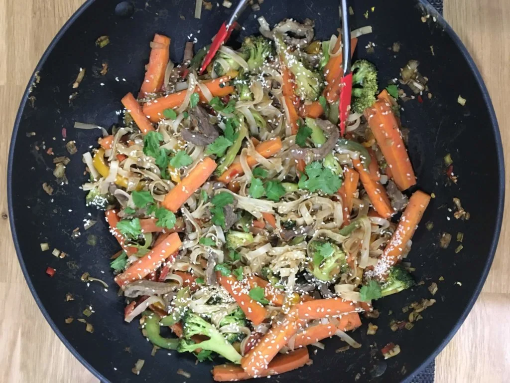 Peanut Satay Stir Fry 