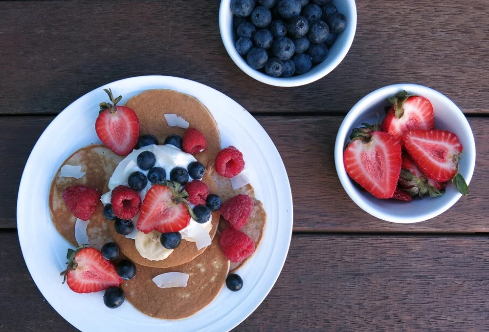 Banana Oat Pancakes from Danijela’s blog Healthy Always