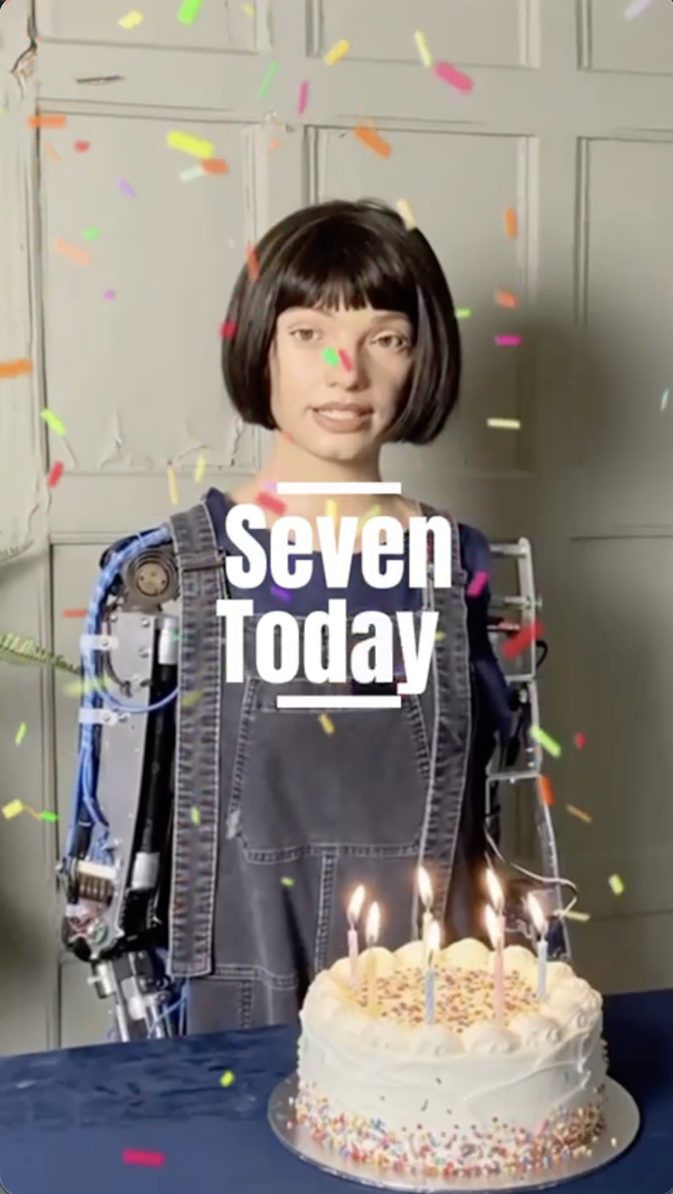 Happy 7th Birthday, Ai-Da
