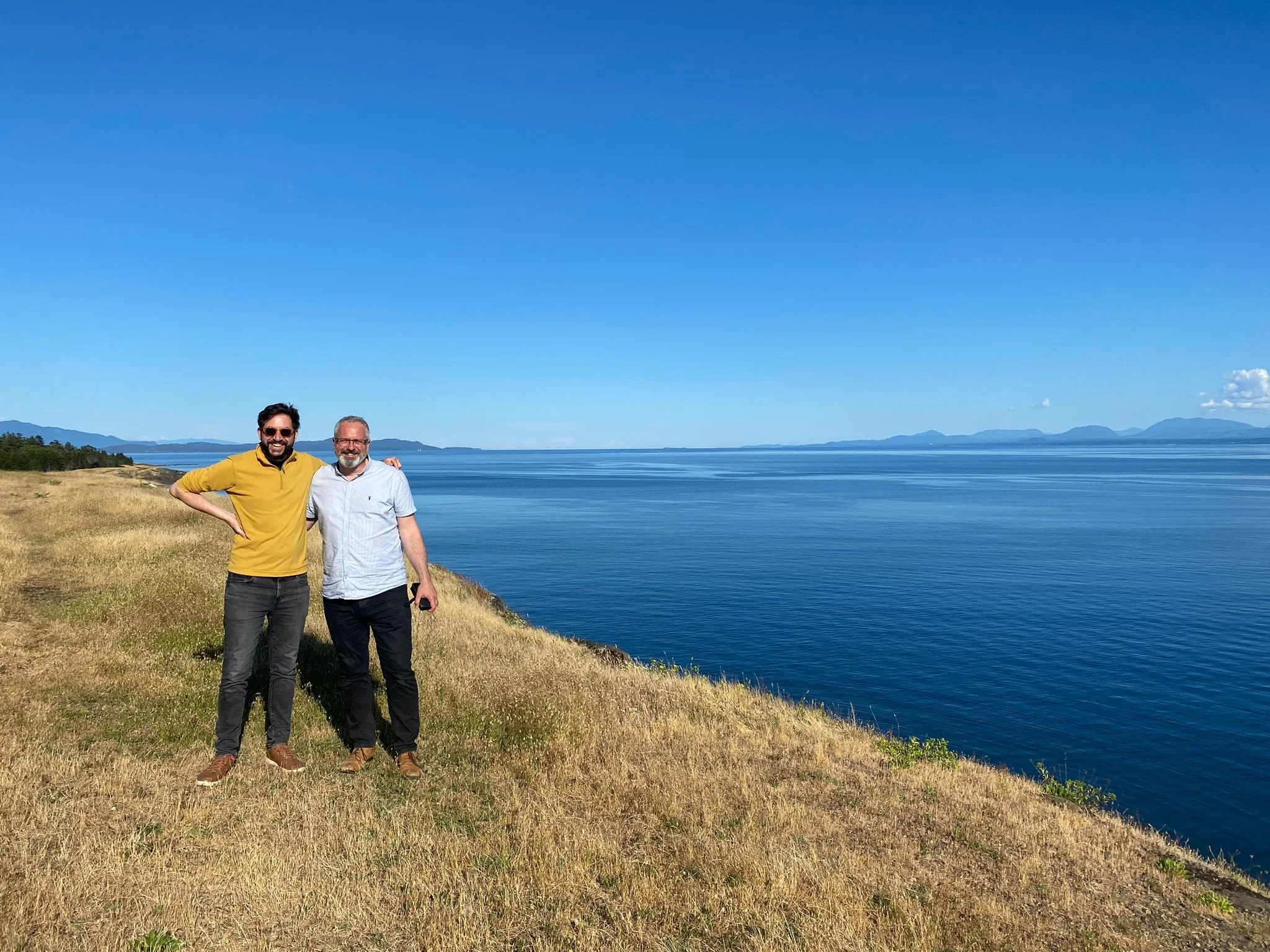 Dr James Fox and Aidan Meller