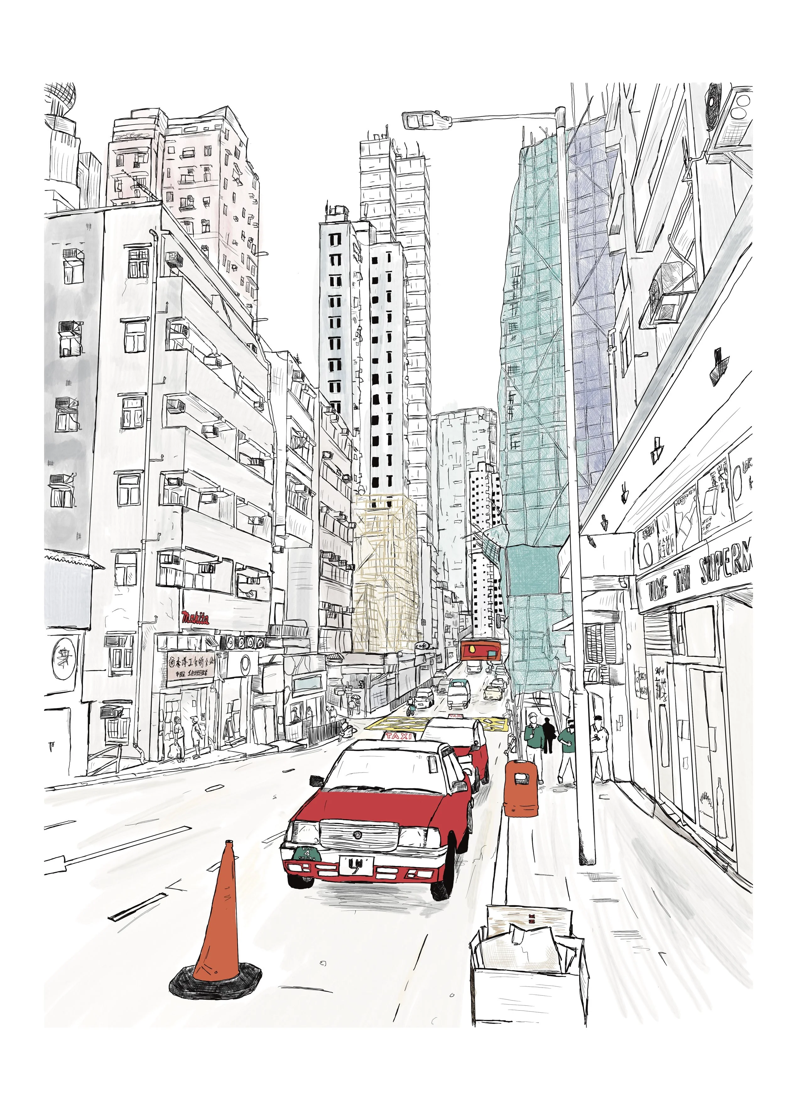 Sai Ying Pun Illustration
