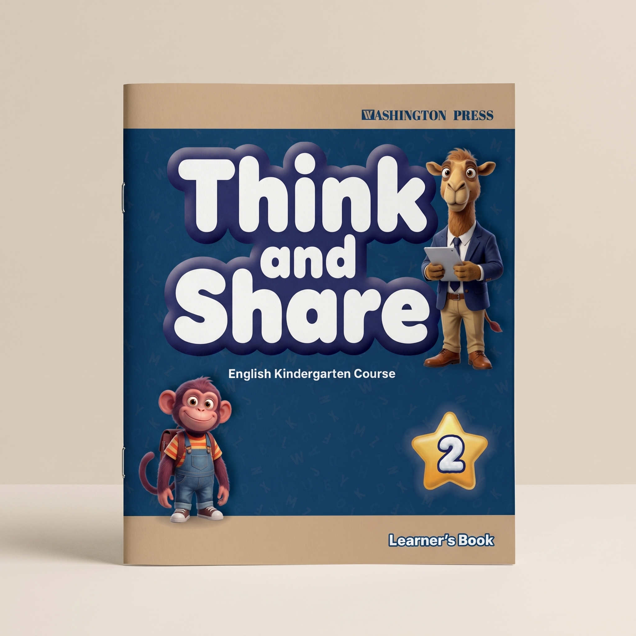Think and Share English Alphabet KG2