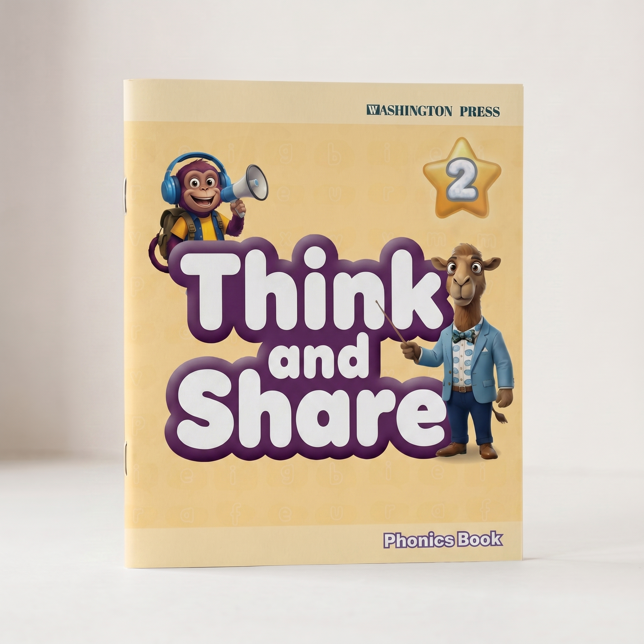 Think and Share English Phonics Booklet KG 2