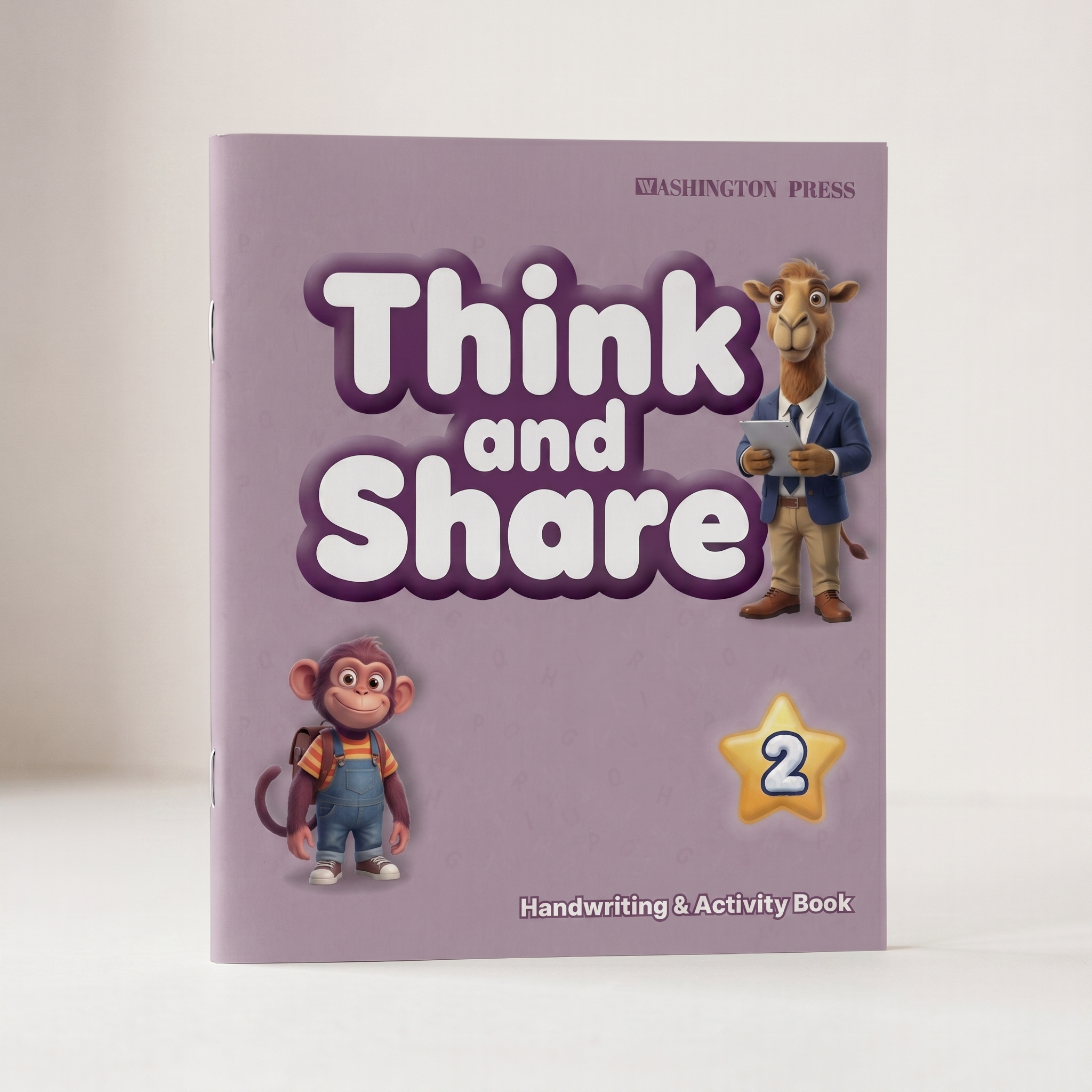 Think and Share English SAT Handwriting & Activity KG 2