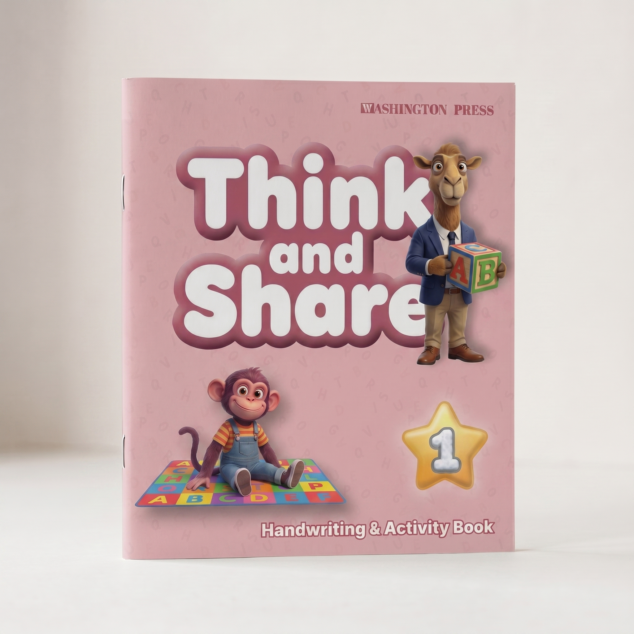 Think and Share English SAT Handwriting & Activity KG 1