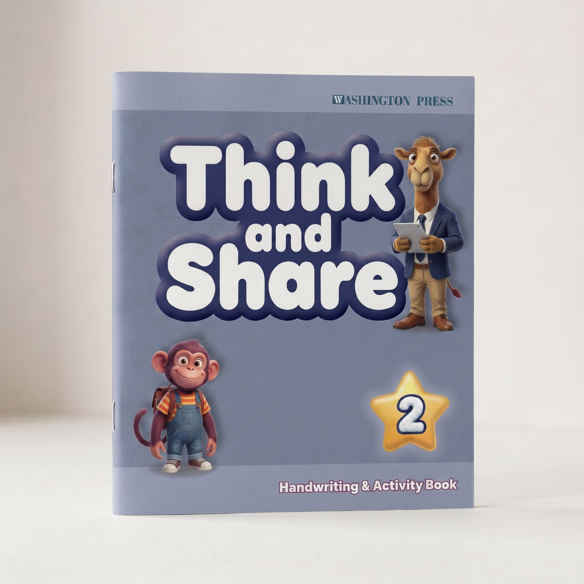 Think and Share English Alphabet Handwriting & Activity KG 2