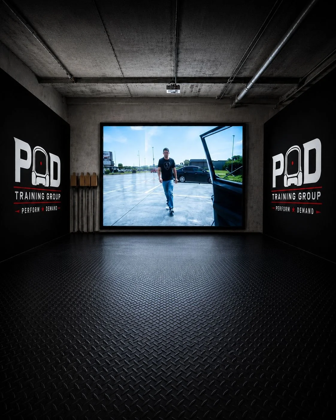 An indoor firearm facility with simulator training in Los Angeles, CA