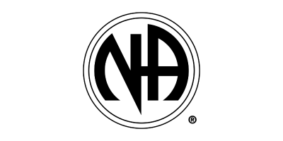 Black and white logo with the letters 'NA' and 'DH' intertwined inside a circle.