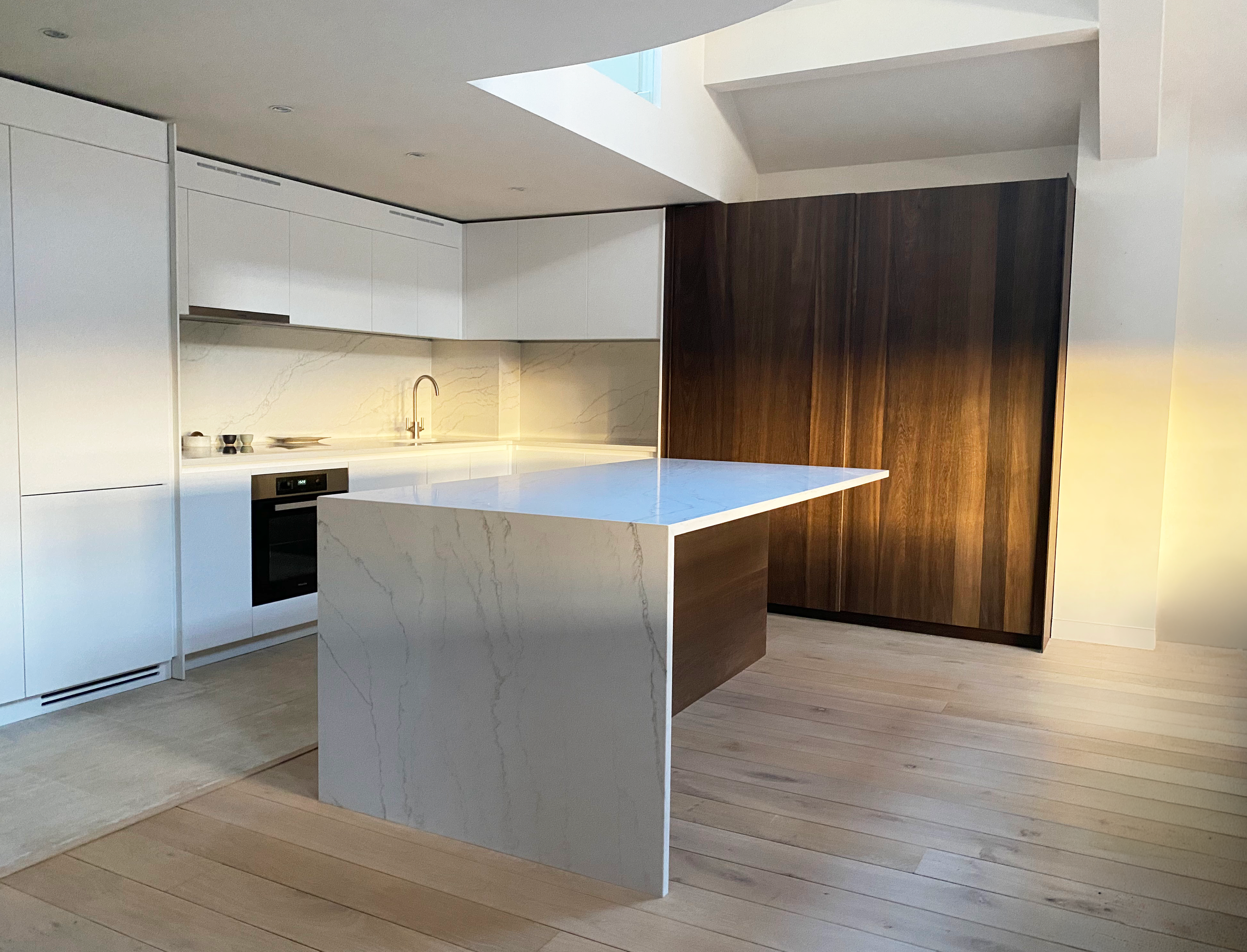 Bespoke kitchen for a private penthouse