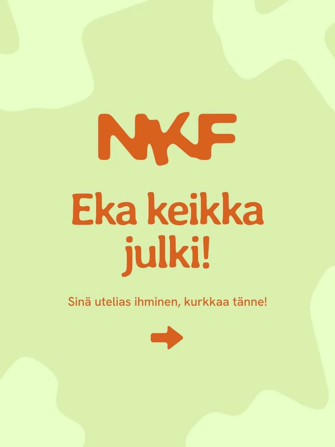 Festarien eka keikka julki! 🧡

Vierailuesityksen&auml; NKF:ss&auml; n&auml;hd&auml;&auml;n Laura Haimilan ja Ursula Herlinin Pari juttuu -kiertueen treenikeikka Kenraaliharjoitus.

Koomikkopariskunta Ursula ja Laura testaavat kiertueensa matskua Tam