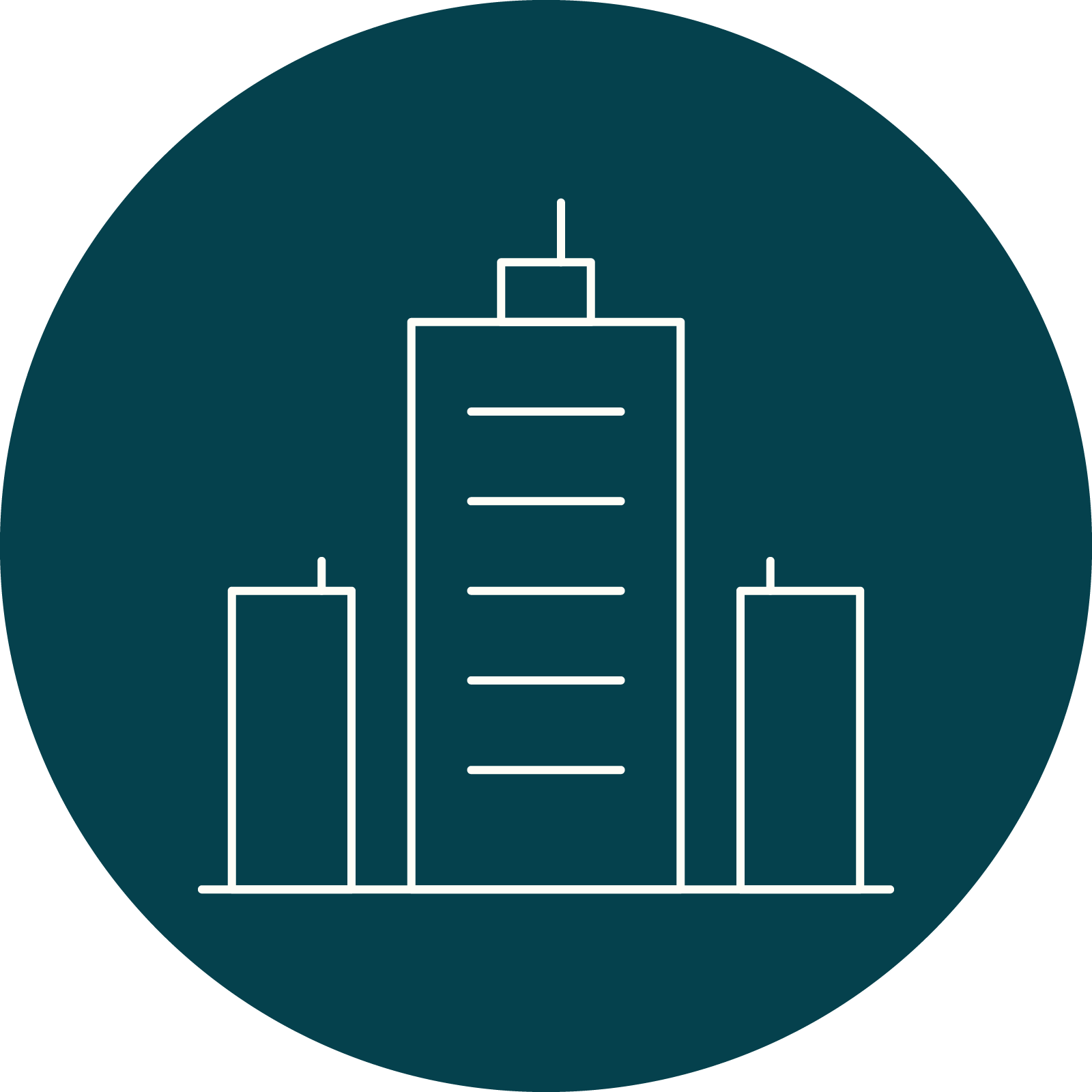 Icon representing well-established mid-market companies
