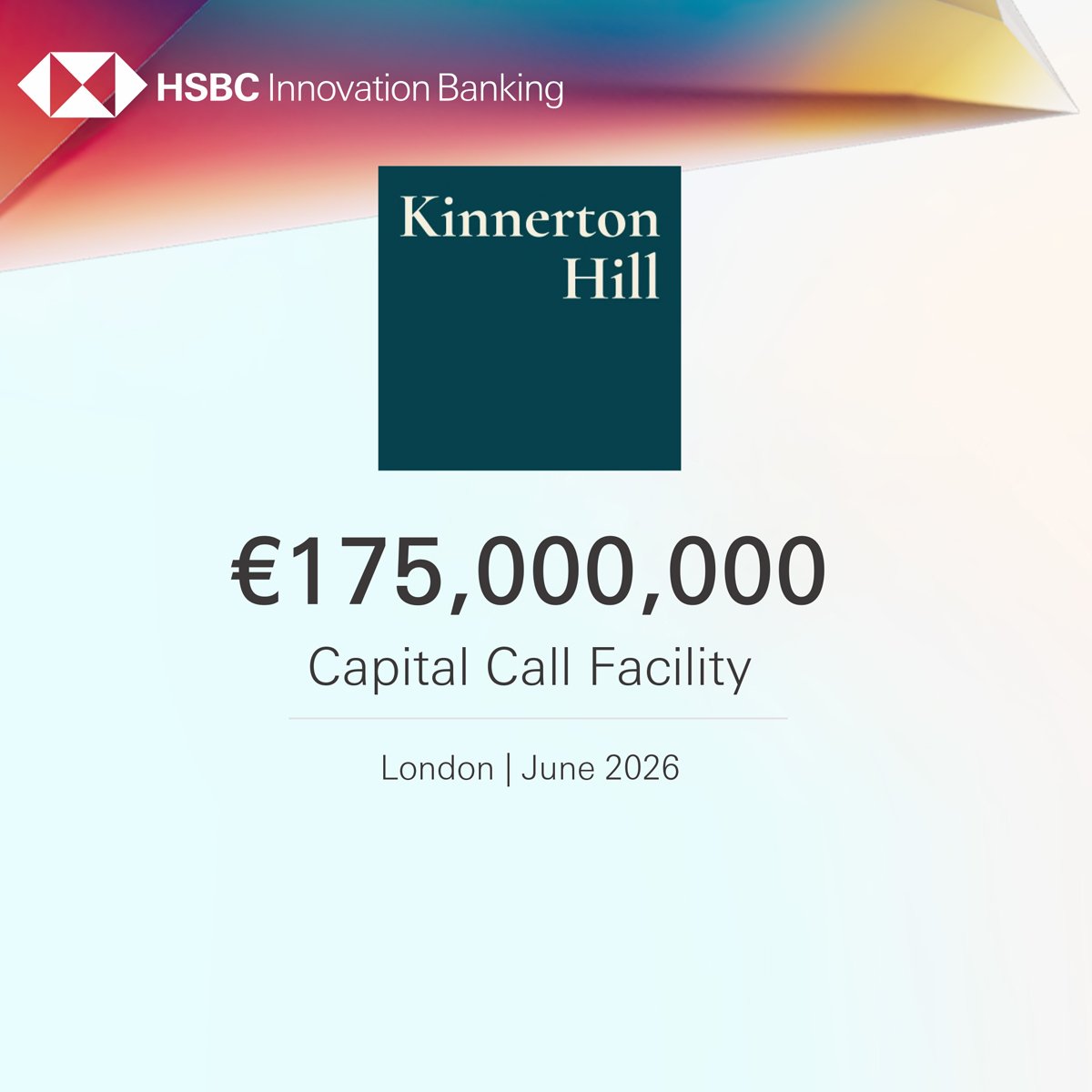 Kinnerton Hill secures €175 million capital call facility