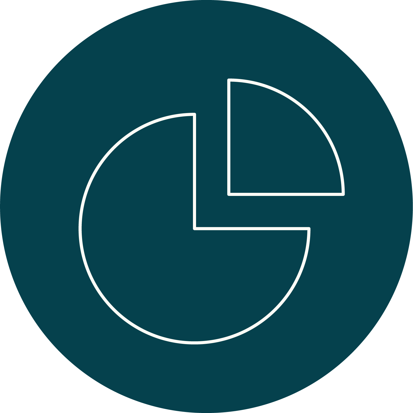 Icon representing favourable capital structures"